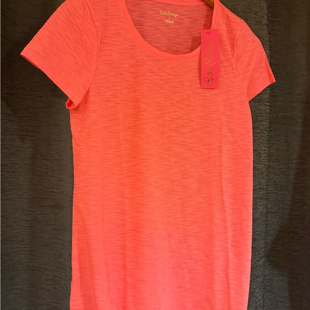 Lilly Pulitzer Vibrant Pink Short Sleeve Tee